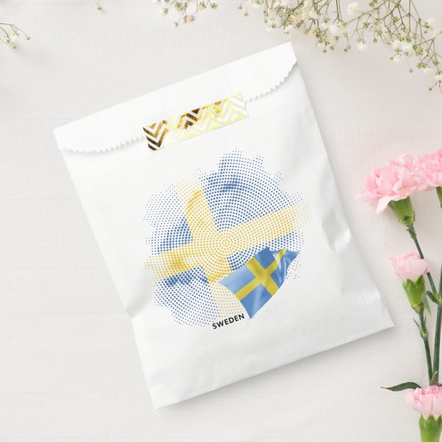 Sweden flag favour bag (Sealed)