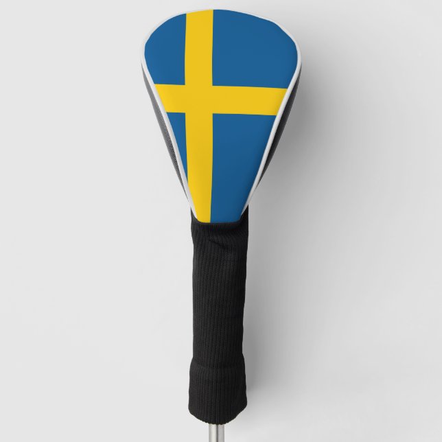 Sweden Flag Golf Head Cover (Front)