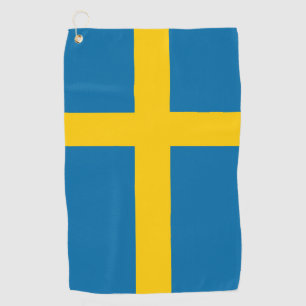 Sweden Flag Golf Towel