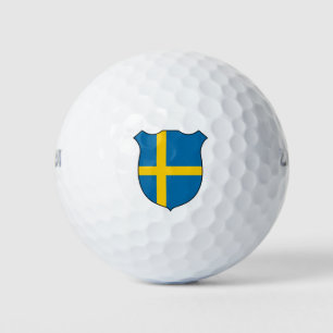 Sweden Flag Grand Patriotic Golf Balls