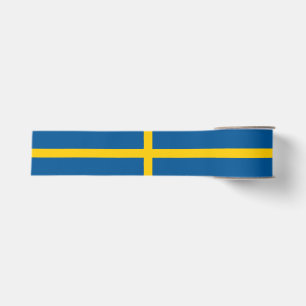 Sweden Flag Grosgrain Ribbon