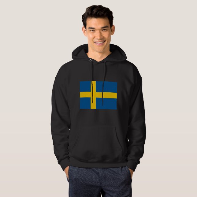Sweden Flag Hoodie (Front Full)