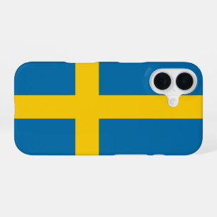 Sweden Flag iPhone 16 Case
