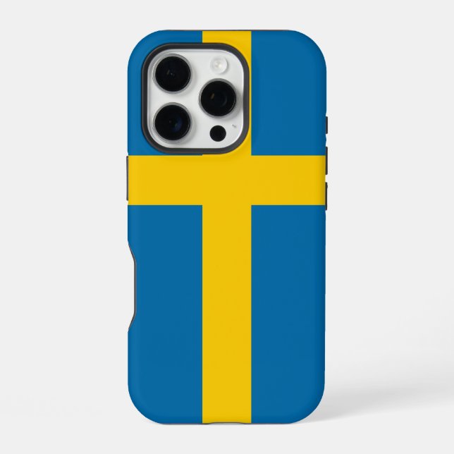 Sweden Flag iPhone Case (Back)