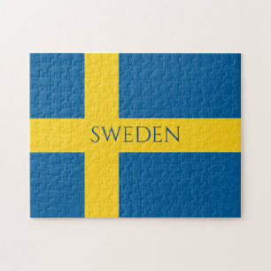sweden flag jigsaw puzzle
