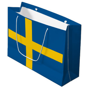 Sweden Flag Large Gift Bag
