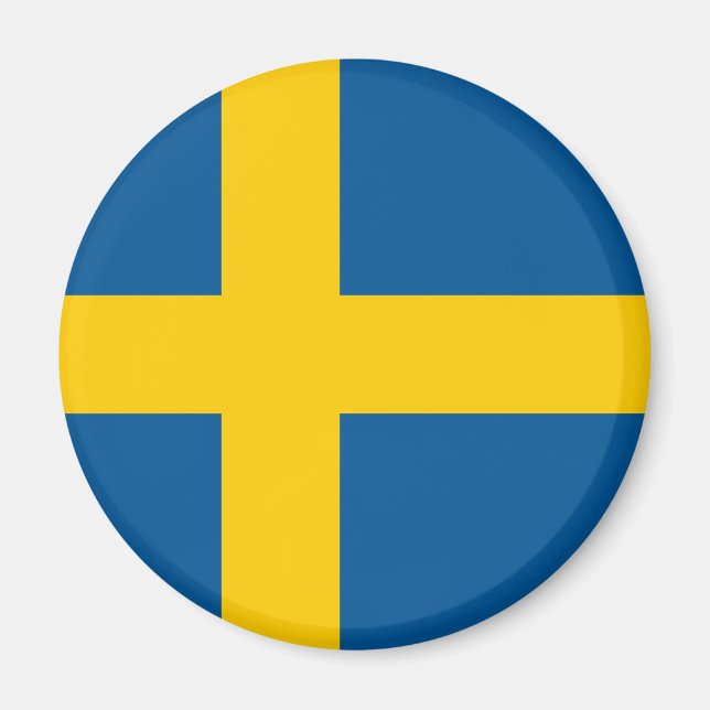 Sweden Flag Magnet (Front)