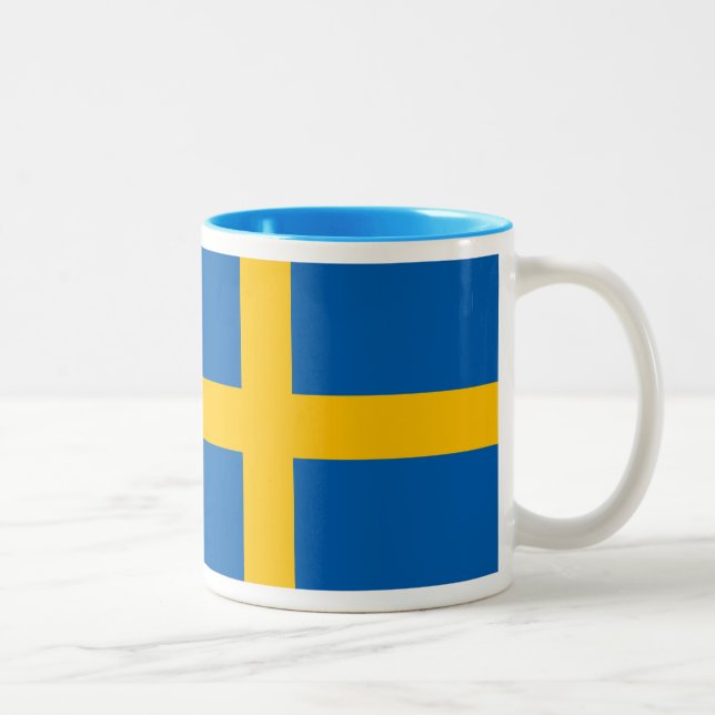 Sweden Flag Mug (Right)