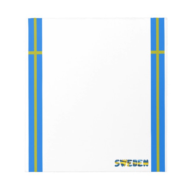 Sweden flag notepad (Front)