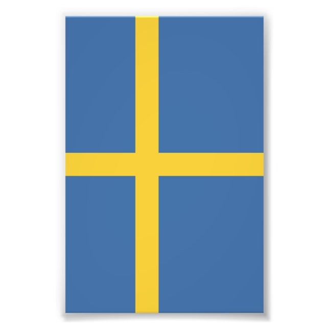 Sweden flag photo print (Front)