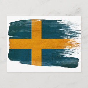 Sweden Flag Postcards