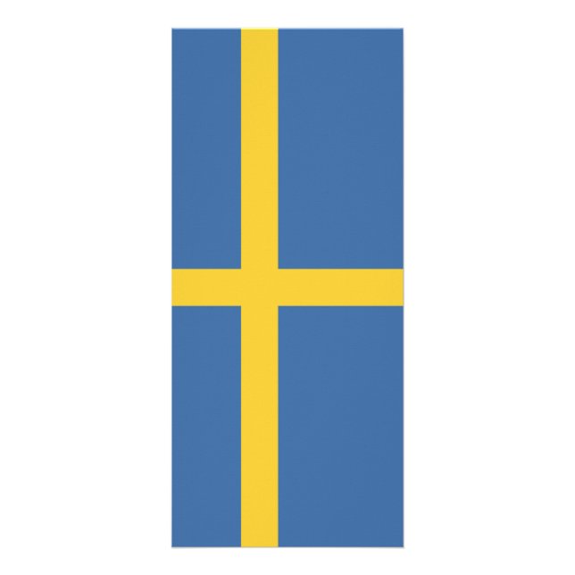 Sweden flag rack card (Front)