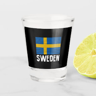 Sweden Flag Shot Glass