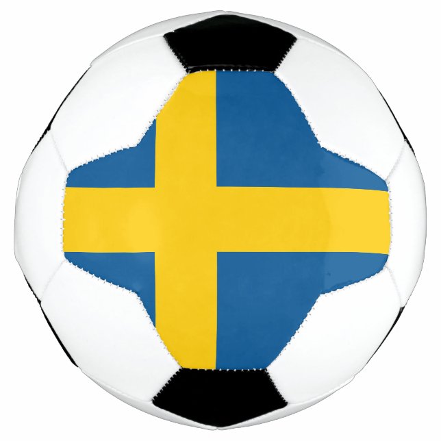 Sweden Flag Soccer Ball (Front)
