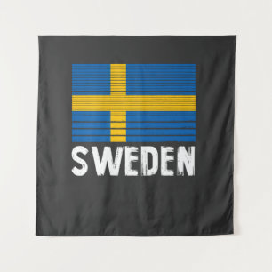 Sweden Flag Tapestry