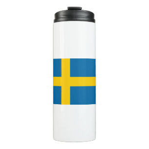 Sweden Flag Thermal Tumbler