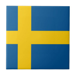 Sweden Flag Tile