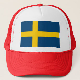 Sweden Flag Trucker Hat