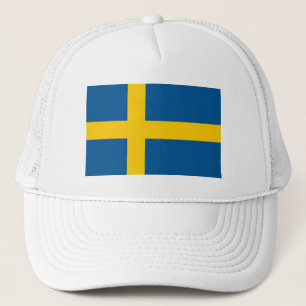 Sweden Flag Trucker Hat