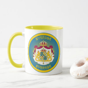Sweden Heritage Emblem Mug