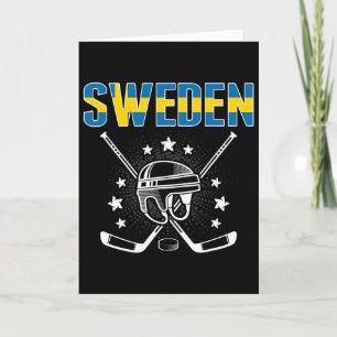 Sweden Ice Hockey Lovers Jersey - Swedish Hockey T Card