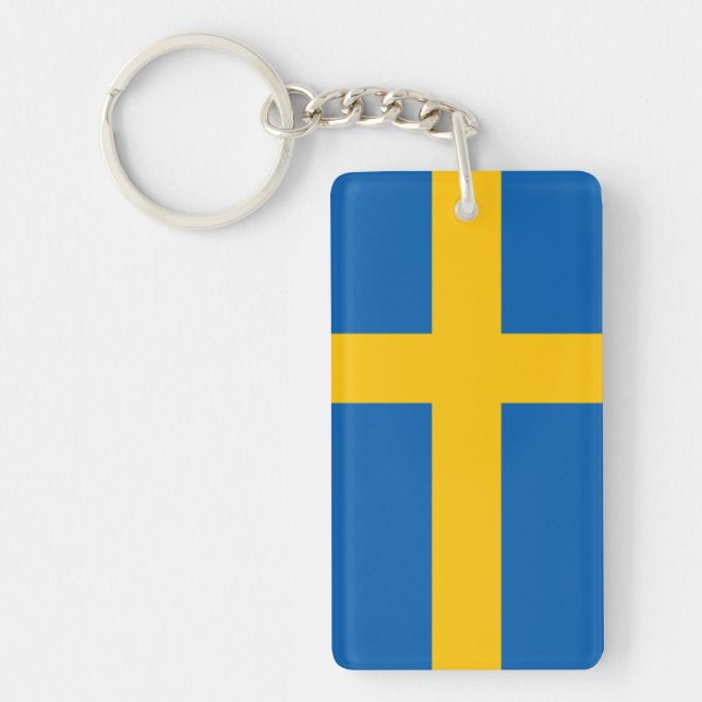 Sweden Key Ring (Front)