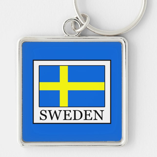 Sweden Key Ring (Front)