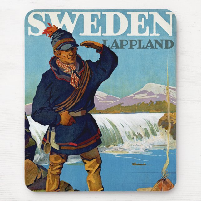 Sweden ~ Lappland Mouse Pad (Front)