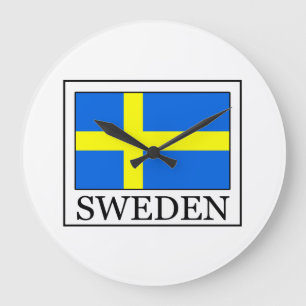 Sweden Large Clock