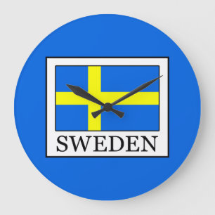 Sweden Large Clock