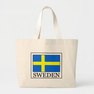 Sweden Large Tote Bag