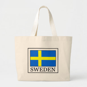 Sweden Large Tote Bag