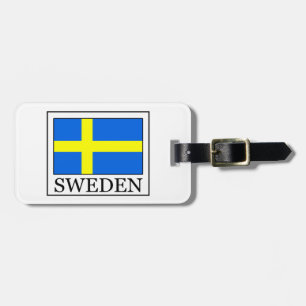 Sweden Luggage Tag