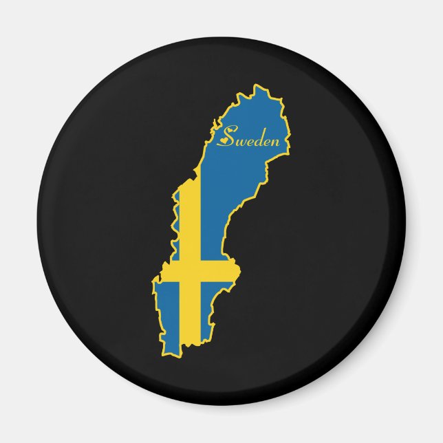 Sweden Magnet (Front)