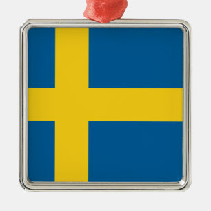 sweden metal ornament