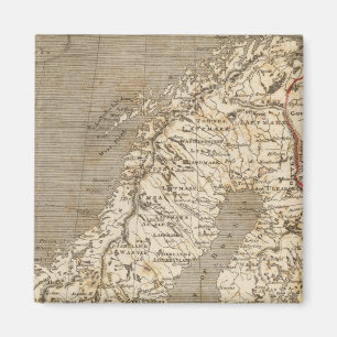 Sweden, Norway Map by Arrowsmith Magnet