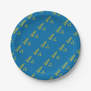 Sweden Paper Plate