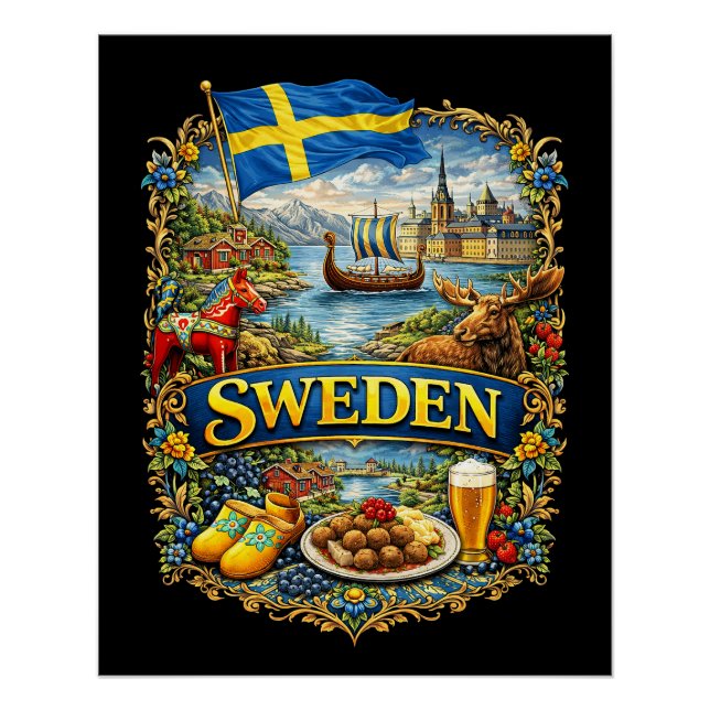 Sweden Poster (Front)
