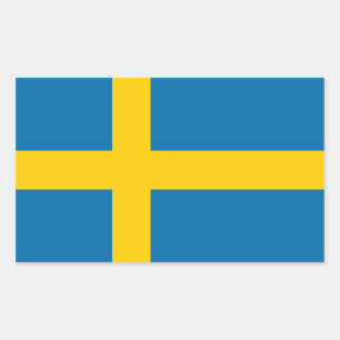 Sweden Rectangular Sticker