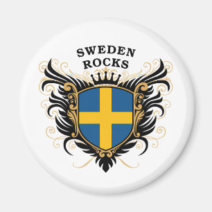 Sweden Rocks Magnet