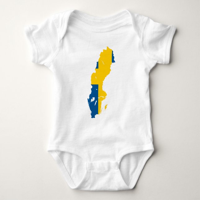 Sweden SE Baby Bodysuit (Front)