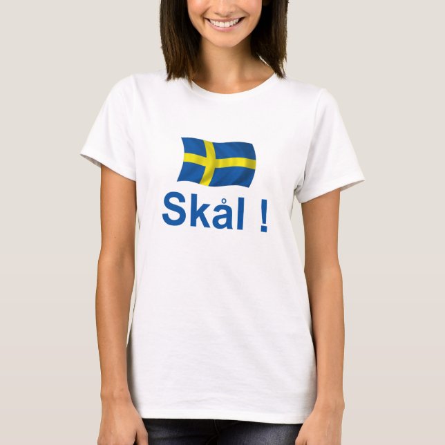 Sweden Skal! T-Shirt (Front)