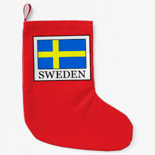 Sweden Small Christmas Stocking