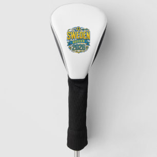 Sweden Soccer 2026 Soccer Bold Country Typography Golf Head Cover