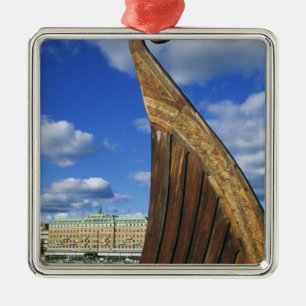Sweden, Stockholm, harbour, from Gamla Stan, Metal Ornament