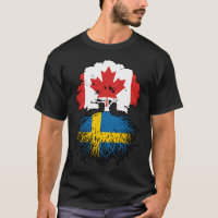 Sweden Swedish Canadian Canada Tree Roots Flag