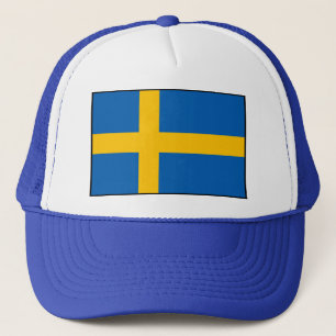 Sweden - Swedish Flag Trucker Hat
