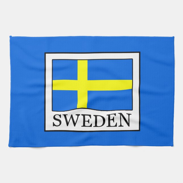 Sweden Tea Towel (Horizontal)