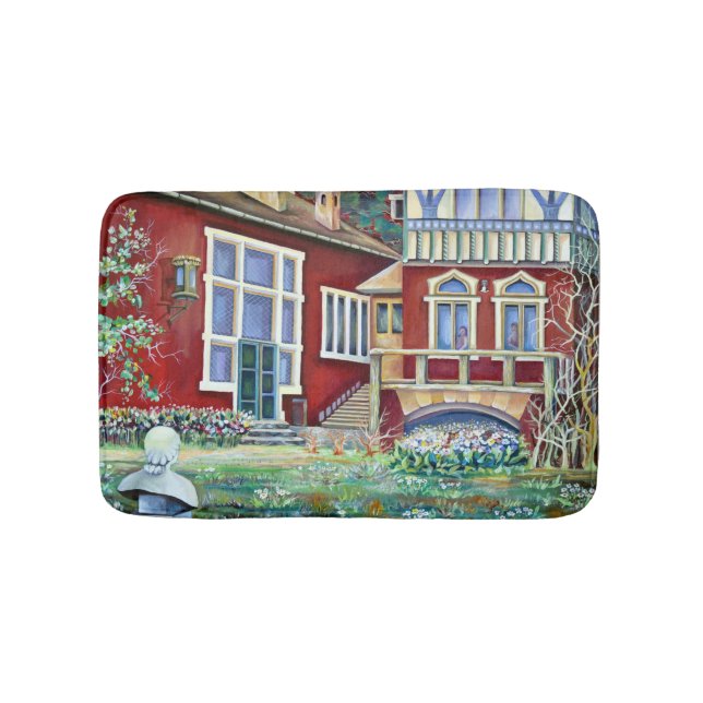 Sweden, Traditional Landscape Bath Mat (Front)