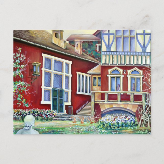 Sweden, Traditional Landscape Postcard (Front)